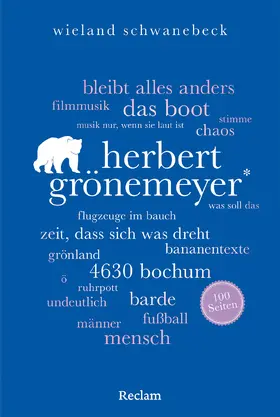 Schwanebeck |  Herbert Grönemeyer. 100 Seiten | Buch |  Sack Fachmedien