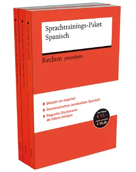  Sprachtrainings-Paket Spanisch. 3 Bände eingeschweißt | Buch |  Sack Fachmedien