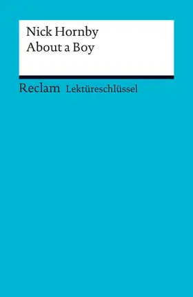 Hornby / Ellenrieder |  Nick Hornby: About a Boy | eBook | Sack Fachmedien