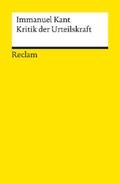 Kant / Lehmann |  Kritik der Urteilskraft | eBook | Sack Fachmedien