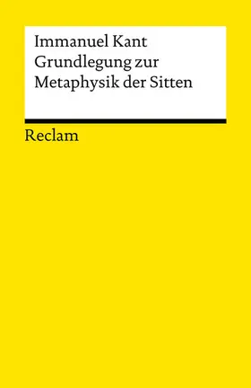 Kant / Valentiner | Grundlegung zur Metaphysik der Sitten | E-Book | sack.de