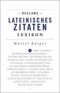 Kasper |  Reclams Lateinisches Zitaten-Lexikon | eBook | Sack Fachmedien