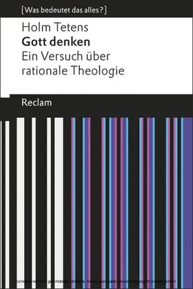 Tetens | Gott denken. Ein Versuch über rationale Theologie | E-Book | www.sack.de