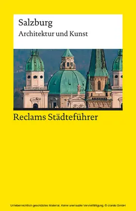 Kretschmer |  Reclams Städteführer Salzburg | eBook | Sack Fachmedien