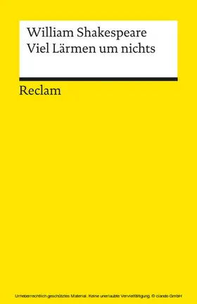 Shakespeare / Klose | Viel Lärmen um nichts | E-Book | www.sack.de