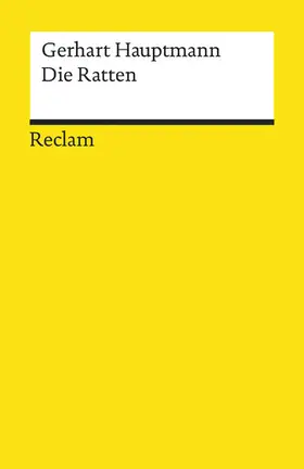 Hauptmann / Langemeyer |  Die Ratten | eBook | Sack Fachmedien