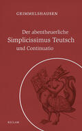 Grimmelshausen / Niefanger |  Der abentheuerliche Simplicissimus Teutsch und Continuatio | eBook | Sack Fachmedien