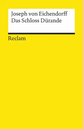 Eichendorff |  Das Schloss Dürande | eBook | Sack Fachmedien