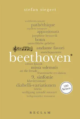 Siegert | Beethoven. 100 Seiten | E-Book | www.sack.de