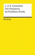 Gottsched / Martens |  Die Pietisterey im Fischbein-Rocke. Komödie | eBook | Sack Fachmedien