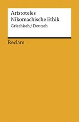 Aristoteles / Krapinger |  Nikomachische Ethik. Griechisch/Deutsch | eBook | Sack Fachmedien
