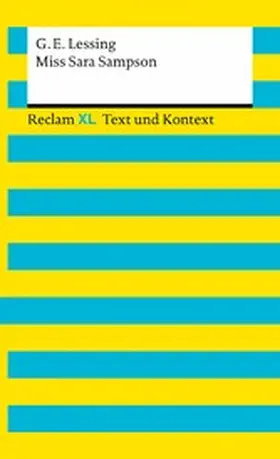 Lessing / Keul | Miss Sara Sampson. Textausgabe mit Kommentar und Materialien | E-Book | www.sack.de