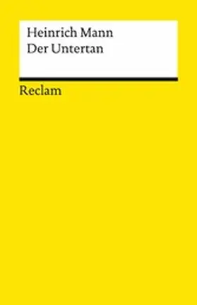 Mann / Bellmann | Der Untertan | E-Book | www.sack.de