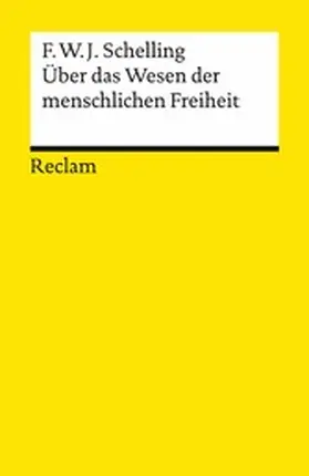 Schelling / Wetz | Über das Wesen der menschlichen Freiheit | E-Book | www.sack.de