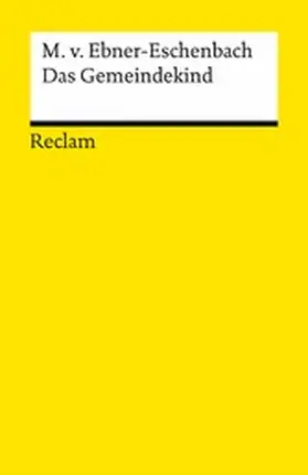 Ebner-Eschenbach | Das Gemeindekind | E-Book | sack.de