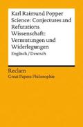 Popper / Beisbart |  Science: Conjectures and Refutations / Wissenschaft: Vermutungen und Widerlegungen (Englisch/Deutsch) | eBook | Sack Fachmedien