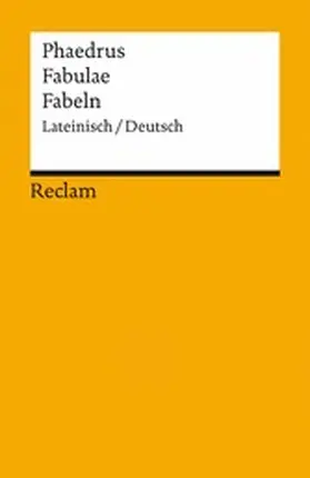 Phaedrus / Ritter | Fabulae / Fabeln. Lateinisch/Deutsch | E-Book | www.sack.de