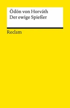 Horváth / Streitler-Kastberger / Vejvar |  Der ewige Spießer | eBook | Sack Fachmedien