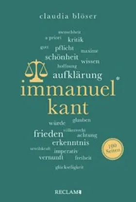 Blöser |  Immanuel Kant. 100 Seiten | eBook | Sack Fachmedien