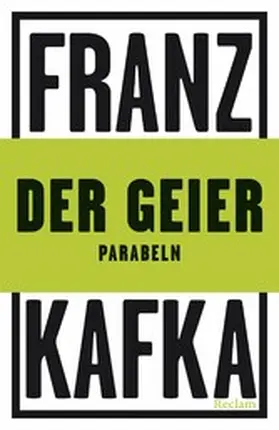 Kafka | Der Geier. Parabeln | E-Book | www.sack.de