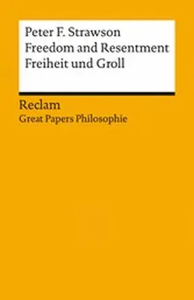 Strawson / Meyer |  Freedom and Resentment / Freiheit und Groll. Englisch/Deutsch. | eBook | Sack Fachmedien