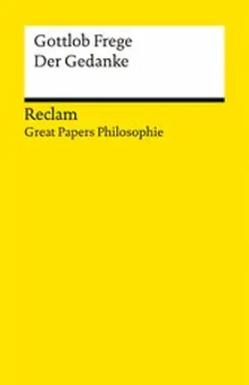 Frege / Voigt |  Der Gedanke | eBook | Sack Fachmedien