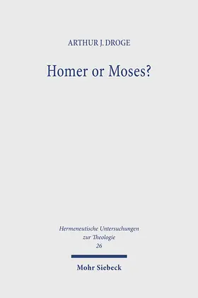 Droge |  Homer or Moses? | Buch |  Sack Fachmedien