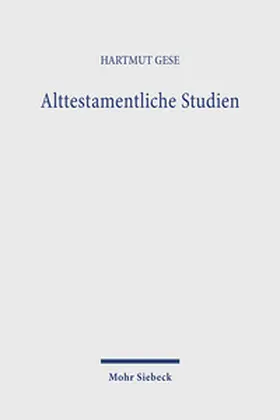 Gese |  Alttestamentliche Studien | Buch |  Sack Fachmedien