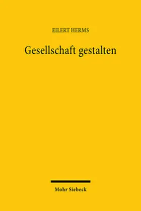 Herms |  Gesellschaft gestalten | Buch |  Sack Fachmedien