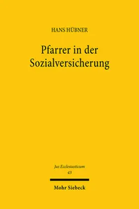 Hübner |  Pfarrer in der Sozialversicherung | Buch |  Sack Fachmedien