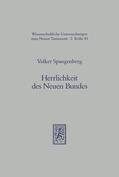 Spangenberg |  Herrlichkeit des Neuen Bundes | Buch |  Sack Fachmedien