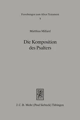 Millard |  Die Komposition des Psalters | Buch |  Sack Fachmedien