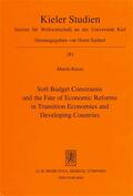 Raiser |  Soft Budget Constraints and the Fate of Economic Reforms in TransitionEconomies and Developing Countries | Buch |  Sack Fachmedien