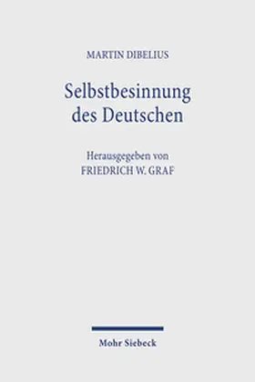 Dibelius / Graf |  Selbstbesinnung des Deutschen | Buch |  Sack Fachmedien