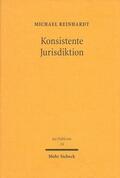 Reinhardt |  Konsistente Jurisdiktion | Buch |  Sack Fachmedien