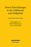 Bofinger / Ketterer |  Neuere Entwicklungen in der Geldtheorie und Geldpolitik | Buch |  Sack Fachmedien