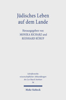 Richarz / Rürup |  Jüdisches Leben auf dem Lande | Buch |  Sack Fachmedien