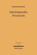 Hess |  Intertemporales Privatrecht | Buch |  Sack Fachmedien
