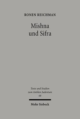 Reichman | Mishna und Sifra | Buch | 978-3-16-146897-1 | sack.de