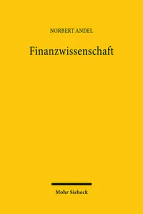 Andel |  Finanzwissenschaft / Finanzwissenschaft | Buch |  Sack Fachmedien