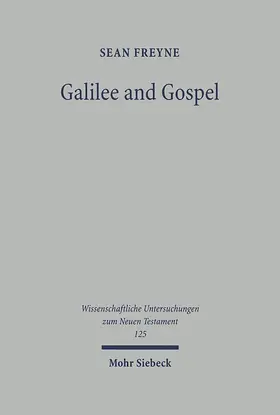 Freyne |  Galilee and Gospel | Buch |  Sack Fachmedien