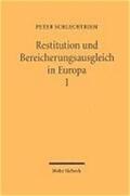 Schlechtriem |  Restitution und Bereicherungsausgleich in Europa | Buch |  Sack Fachmedien