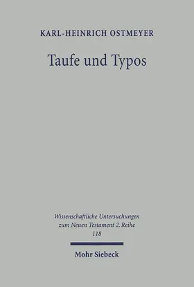 Ostmeyer | Taufe und Typos | Buch | 978-3-16-147308-1 | www.sack.de