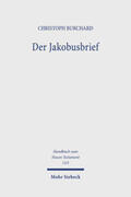 Burchard |  Handbuch zum Neuen Testament 15/1. Der Jakobusbrief | Buch |  Sack Fachmedien