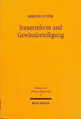 Schöb |  Steuerreform und Gewinnbeteiligung | Buch |  Sack Fachmedien