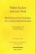 Gerken |  Walter Eucken und sein Werk | Buch |  Sack Fachmedien