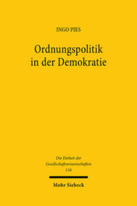 Pies | Ordnungspolitik in der Demokratie | Buch | 978-3-16-147507-8 | sack.de