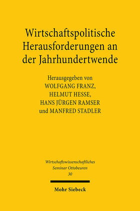 Franz / Hesse / Ramser | Wirtschaftspol. Herausforderungen | Buch | 978-3-16-147607-5 | sack.de