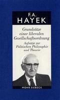 Vanberg / Hayek / Bosch |  Grundsätze einer liberalen Gesellschaftsordnung | Buch |  Sack Fachmedien