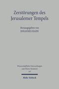 Hahn |  Zerstörungen des Jerusalemer Tempels | Buch |  Sack Fachmedien